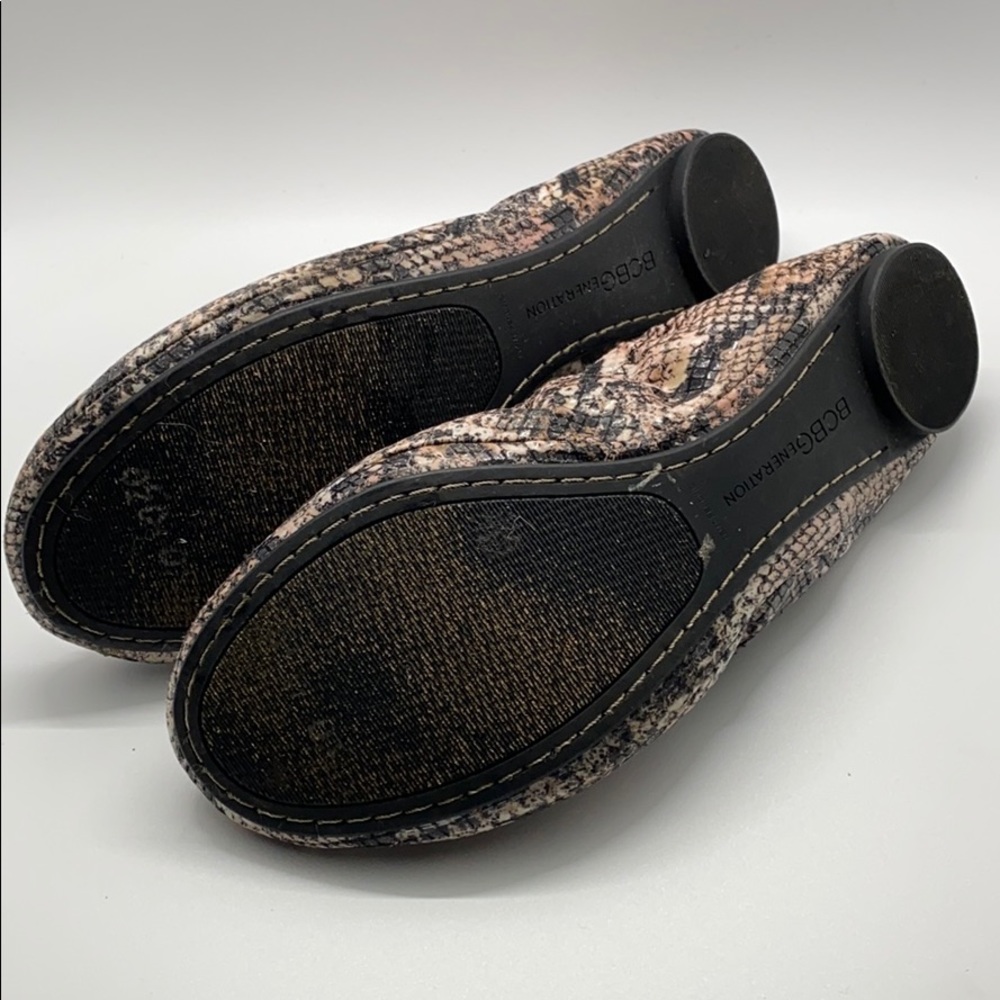 Bcbgeneration Snake Print Flats - image 6